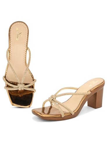 Image of XE Looks Fancy & Comfortable Block Heel Sandal for women & Girls