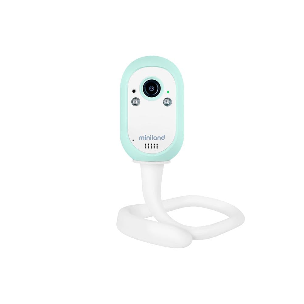 Miniland Cámara Adicional Digimonitor Go Lite | Portátil, hasta 30h Batería, Comunicación Bidireccional, Activación por Voz, Compatible con Go Lite