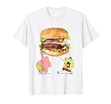SpongeBob SquarePants & Patrick Star Giant Photo Real Burger T-Shirt