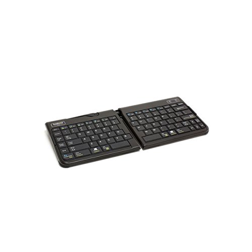 Goldtouch Go!2 Wireless Bluetooth Mobile Keyboard - Pc & Mac Gtp-0044W Plus Jestik Microfiber Cloth - Value Bundle #TOP5