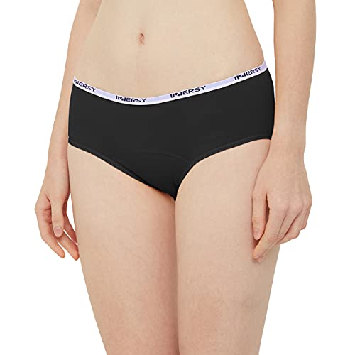 INNERSY Teen Girls Knickers Period Pants Cotton Leakproof Menstrual Underwear Pack of 3