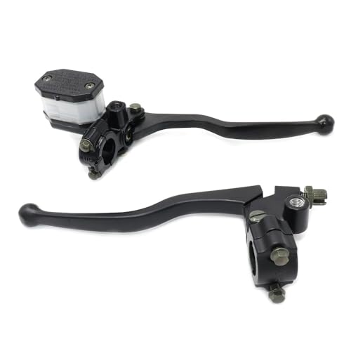 Levier de frein moto et embrayage 22mm pour Honda CG125 guidon 220mm