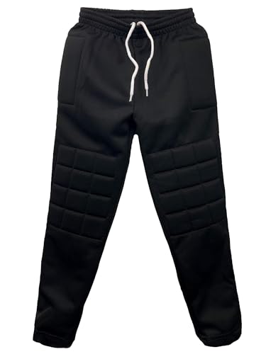 Just 4 Kicks Men's Goalkeeper Pants, Goalie Padded Pants