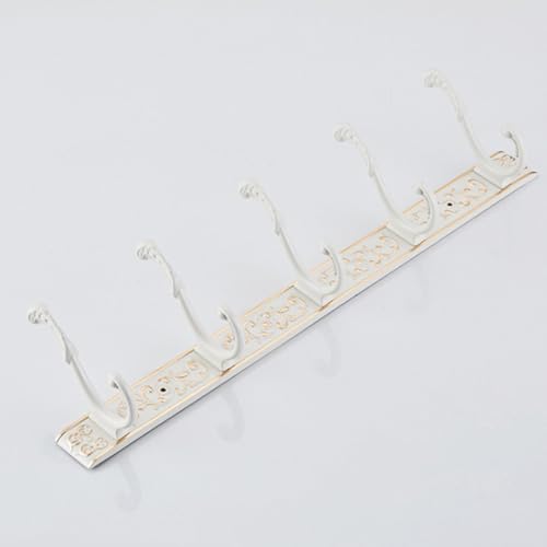 Porte-manteau mural blanc en aluminium spatial durable Sosoport