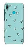 TweakyMod Designer Printed Hard Case | Simple Hearts Back Cover Compatible with HWAWEI Y7 2019, HWAWEI Y7 Prime 2019