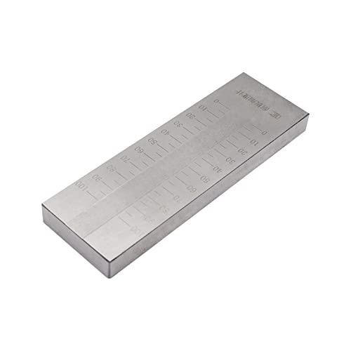Medidor de Fineness Acero Inoxidable Ranura Única 0-100um miniatura 3