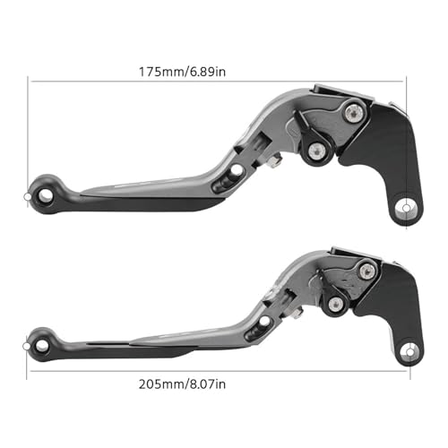 Palancas de embrague de freno para CB300R CB190X plegables extensibles de moto CNC 3