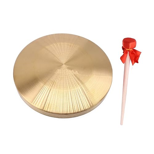 Generic Gong Percussion Instrument Chinese Instrument Music Instrument Musical Instrument Copper Instrument, 15.2x15.2cm