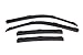Auto Ventshade [AVS] In-Channel Ventvisor | 2011 - 2023 Dodge Charger - Smoke, 4 pc. | 194313