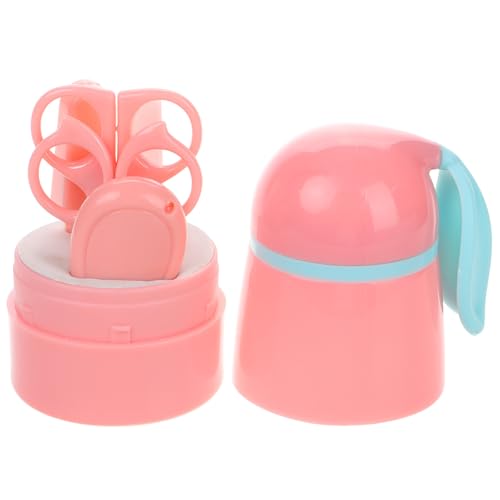 HEMOTON Baby Nail Clippers Set Toddler Nail Trimmer Baby Fingernail Clippers Safe Comfortable Nail Care Kit