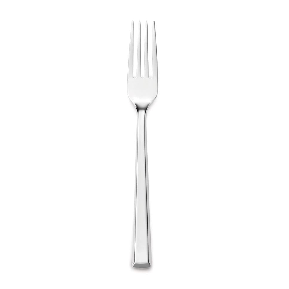 Reserve by Libbey 947 027 Santorini Mirror Dinner Fork, 18/10 Stainless Steel, Set of 12