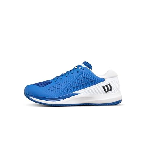 Wilson Rush Pro Ace, Zapatillas de Tenis Hombre, Deja VU Blue/White/Black, 46 2/3 EU