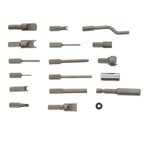 Wheeler Engineering 17-Piece Screwdriver Upgrade Kit For Gunsmithing and Firearm Maintenance, Gray