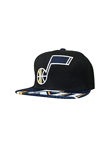 Gorra Mitchell & Ness Utah Jazz Negra Talla Única miniatura 1