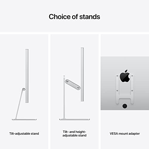 Apple Studio Display - Nano-Texture Glass - Tilt-Adjustable Stand ​​​​​​​with AppleCare+ (3 Years)