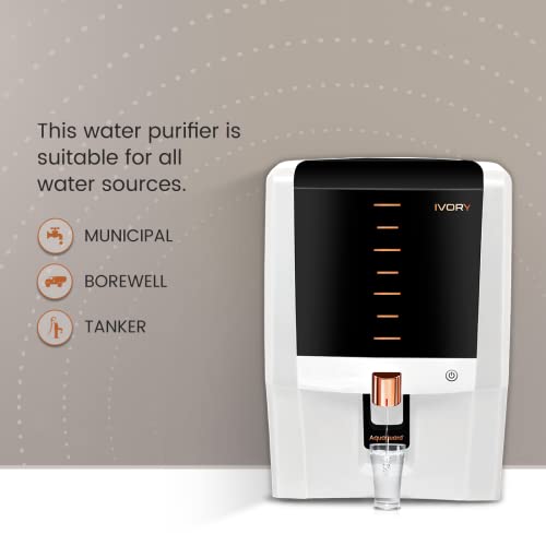 Eureka Forbes Aquaguard Ivory RO+UV+Taste Adjuster(MTDS) with Active