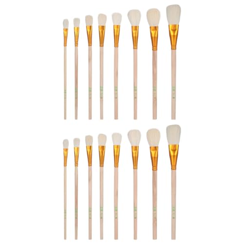 GANAZONO �����A�� �ʎ��p�蓮�󕲃u���V16�{�Z�b�g �_�炩���u���V�v���Ȑl�H���� ���p�r�K�[�f�j���O�c�[�� ���A���A���̎󕲍�ƌ���