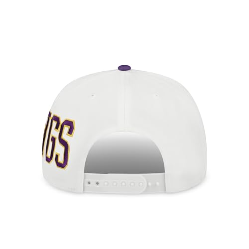 Foco Minnesota Vikings Strong Side Wrap Marquee Rf Cap - White miniatura 4