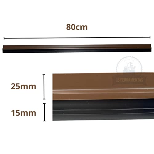 Friso PVC Stamaco Veda Porta Marrom 80cm