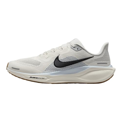 Nike Men's Pegasus 41 Sneaker, Sail/Anthracite/Blue Tint/Wolf Grey, 9