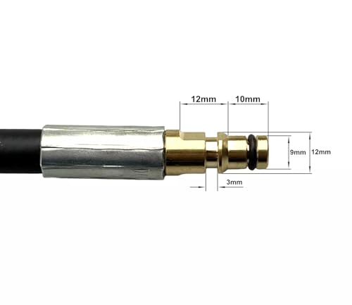 Miniatura 5 de M M Smartek Adaptador Quick-Click Quick Connect, Adecuado Para Mangueras De Alta Presión M22 X 1,5 Ig, Para Kärcher, Kränzle, Workzone Y Muchos Otros
