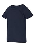 Gildan Todler Boy's Heavy Cotton 5.3 oz. T-Shirt, Navy, 5