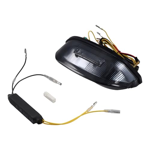 Luz trasera para CBR600RR que elimina intermitentes externos en colín negro