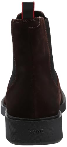 Image of HUGO Men's Brushed Suede Slip on Chelsea Boot