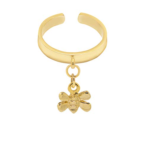 Image of Spinningdaisy Dangling Mighty Tiny Charm Adjustable Ring