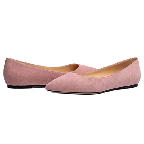 Zamikoo Flats Shoes for Women Pointed Toe Slip On Loafer Flats Pumps for Office Casual Dressy Comfortable4