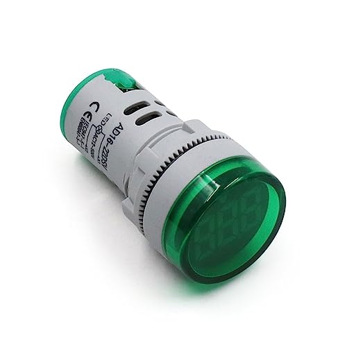 Voltmètre numérique encastrable 22mm avec indicateur de puissance LED - 2