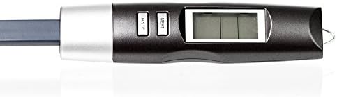 DonMark Digital Meat Temperature Fork, BBQ Thermometer for Cooking and Grilling Food, Provides Instant Read, Kitchen Gadgets for Making Grilled Chicken, Barbecue Steak and More, LCD Display, Black