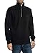 Superdry Men's Essential Logo Henley Sweatshirt, Black, XXL