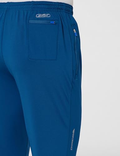 Image of Van Heusen Men's Regular Fit Mid Rise Active Sports Swift Dry Trackpants - 4 Way Stretch, Lightweight
