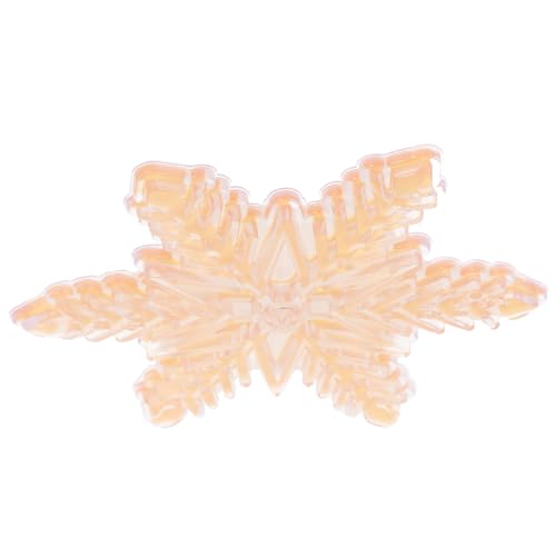 BESPORTBLE Snowboard Sticker Pad 3D Snowflake Grip Pads Anti-Slip Decal for Outdoor Skiing Plastic Gold