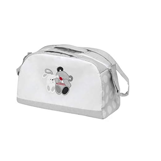 Interbaby Amigos - Bolso de maternidad, color gris