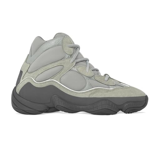 Image of adidas Mens Yeezy 500 High Sneakers Shoes Casual - Grey