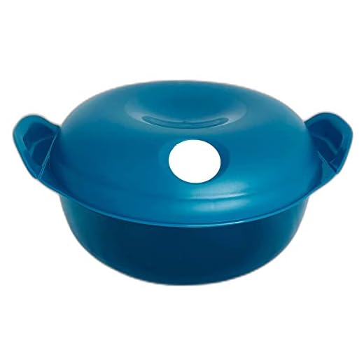 Tupperware Mikrowelle Mikro-Fix 1,5 L türkis rund I52 Dose Micro Mikro Microwelle