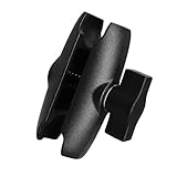 WINDFRD アルミニウムショート(3.57インチ) ダブルソケットアーム 1インチ/Bサイズ/25mmボールアクセサリー用 オートバイ/バイク/トラック用ボールマウントアーム RAMマウント、iBoltなどに対応