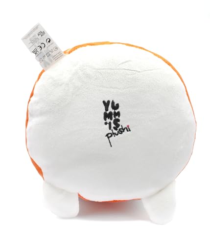 Joy Toy - Plushi Uramaki mit Lachs (gestickt) Plüsch - Größe 20x20x15 cm, Rose