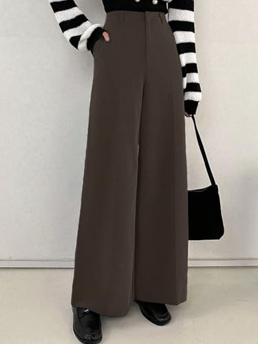 Image of KOTTY Womens Solid Breathable Sensaicha Brown Pant
