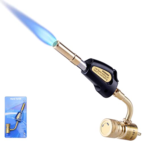 Image of Propane Torch Head with Igniter, Adjustable Flame for Soldering