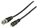 Produktbild Valueline Cinch-BNC Kabel, Cinch-Stecker auf BNC Stecker (1m) schwarz