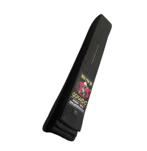 GenericGokaido Karate Black Belt - Adult Martial Artists - Unisex - Karate Belt