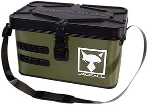 JACKALL Tackle Container, Boat & Car Model, Army Green