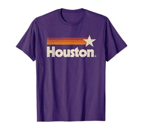 Houston Texas Shirt Houston Strong T-Shirt Vintage Stripes T-Shirt