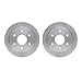 Dynamic Friction Company Front Brake Rotors 6002-48008