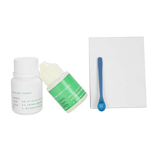 15 Ml de Cemento Líquido de Policarboxilato de Zinc + 30 G de Cemento en Polvo de Policarboxilato de Zinc, Kit de Cuidado Dental para Relleno de Coronas Y Puentes, Kit Multiusos de Reparación de Denta