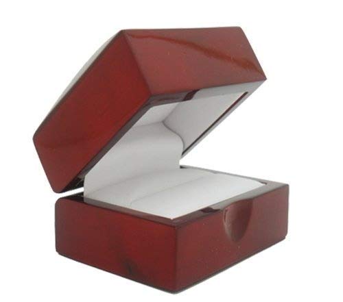 Geff House Cherry Wood Ring Box