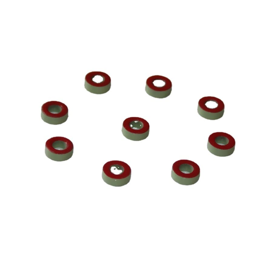 100PC T44-18 Magnetic Ring Core - Iron Powder Core, Green and Rings for Electronics and DIY Projects